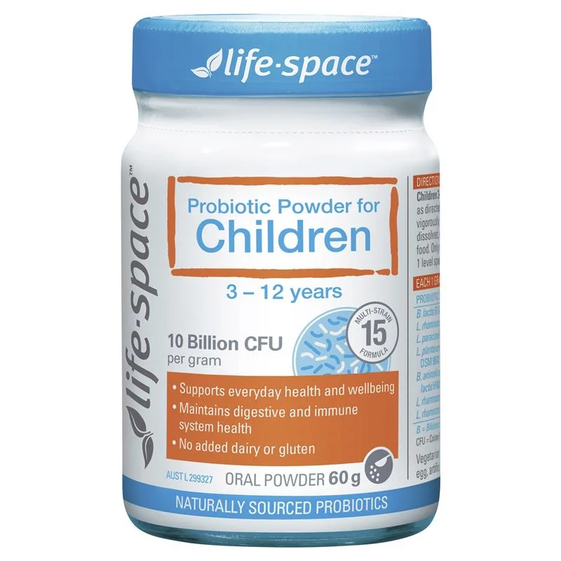 Life Space 儿童益生菌 缓解肠道便秘湿疹助消化 粉状60克 【保质期2028/05】